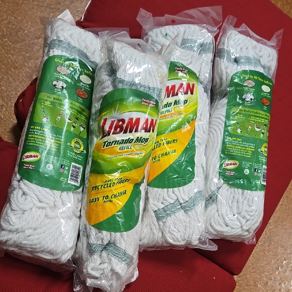 Libman Tornado Mop Refill Pack